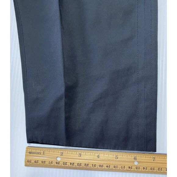 London Fog Lined Black Women's 3X Trench Rain Coat Hooded Silver Clasp Closer - Picture 9 of 12